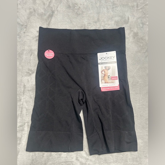 Jockey Other - Jockey Seamfree Slipshort Women’s Medium Black Smoothing No-Chafe